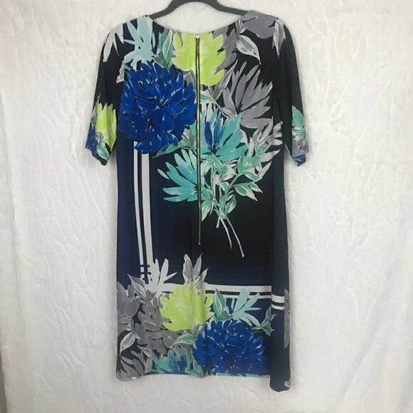 Eliza J Beautiful Floral Print Dress Size 12 - Picture 5 of 7